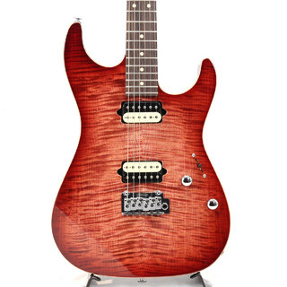 SuhrJE-Line Standard Plus Rear Route Faded Trans Wine Red Burst