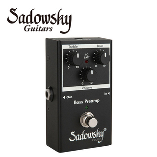 Sadowsky SBP-2 Bass Preamp │ Outboard Bass Preamp │ ベース用プリアンプ