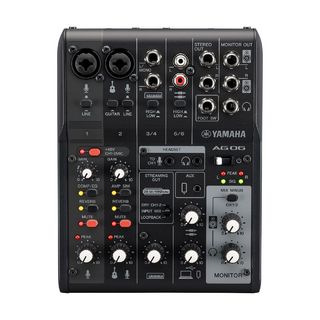 YAMAHA AG06MK2 BK Live Streaming Mixer【ブラックカラー】