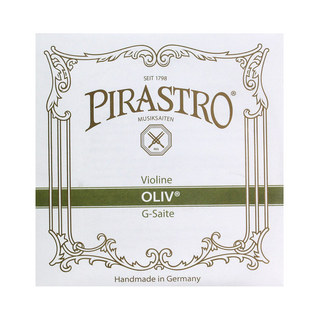 Pirastro OLIV 211441 バイオリン弦 オリーブ G線 ガットゴールドシルバー巻