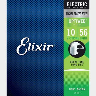 Elixir OPTIWEB LIGHT(7弦用)  #19057【10-56/エレキギター弦/7弦用】