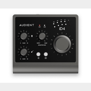 AUDIENTiD4mkII 2in/2out USB3.0対応オーディオインターフェイス【WEBSHOP】