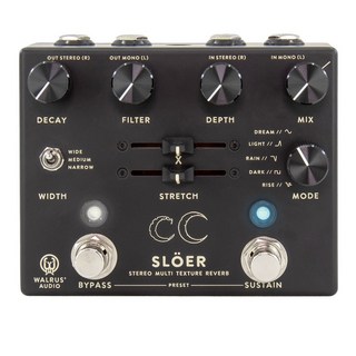 WALRUS AUDIO Sloer Stereo Ambient Reverb (Black)