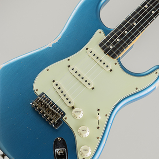 Fender Custom Shop Limited 1963 Stratocaster Heavy Relic Aged Lake Pracid Blue 2021