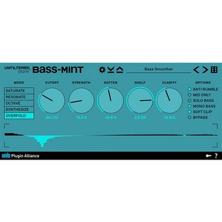 Plugin Alliance Unfiltered Audio Bass-Mint(オンライン納品)(代引不可)