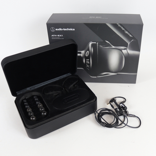 audio-technica 【中古】 イヤホン オーディオテクニカ AUDIO-TECHNICA ATH-IEX1 ハイブリッド型インナーイヤーヘッドホン