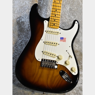 Fender Eric Johnson Stratocaster 2-Color Sunburst #EJ24273【軽量3.43kg】【柾目メイプルネック】