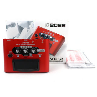 BOSS 【中古】 ボーカルエフェクター BOSS VE-2 Vocal Harmonist ボーカル用ハーモニーエフェクター