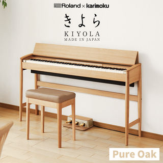 RolandKIYOLA (きよら) KF-10 KO ピュアオーク 電子ピアノ 88鍵盤 【配送設置無料・代引き払い不可】