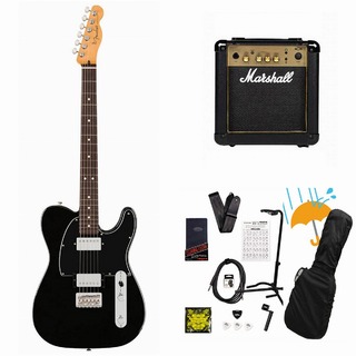 Fender Player II Telecaster HH Rosewood FB Black エレキギター Marshall MG10アンプ付属エレキギター初心者セッ