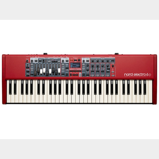 CLAVIA Nord Electro 6D 61 ◆待望の在庫入荷!即納可能!【NORD強化店!】【ローン分割手数料0%(24回迄)】