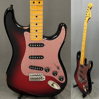 Fender Custom ShopTeam Built ken Signature Stratocaster Galaxy Red 2012年製