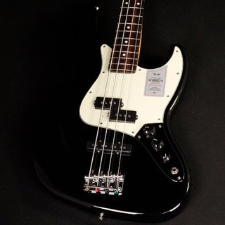 Fender 2024 Collection MIJ Hybrid II Jazz Bass PJ Rosewood Black ≪S/N:JD23026725≫ 【心斎橋店】