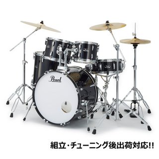 Pearl RS525SCWN/CN #31-ジェットブラック ROADSHOW ドラムセット(組立て配送対応)【池袋店】