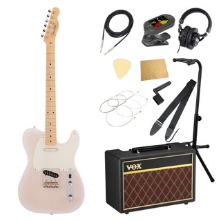 Fender MIJ Traditional 50s Telecaster WBL エレキギター VOXアンプ付き 入門11点 初心者セット