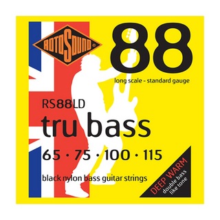 ROTOSOUNDRS88LD Tru Bass 88 Standard 65-115 LONG SCALE エレキベース弦×2セット