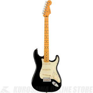 Fender American Professional II Stratocaster, Maple, Black 【小物プレゼント】(ご予約受付中)