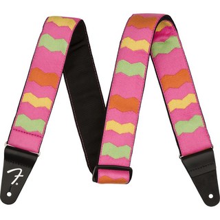 FenderMonoNeon Woven Strap (Neon Pink) [#0990623070]