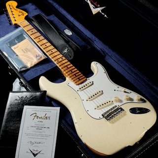 Fender Custom Shop Limited Edition Custom 1968 Stratocaster Relic Maple Fret Board Aged Vintage White【渋谷店】