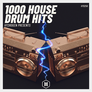HY2ROGEN 1000 HOUSE DRUM HITS