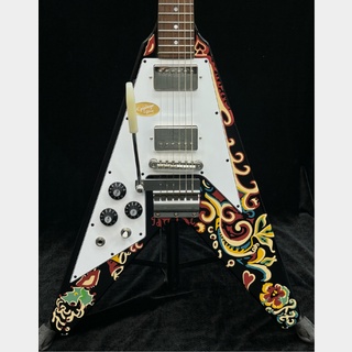 Epiphone Inspired by Gibson Custom Jimi Hendrix Love Drops Flying V Left Hand【#24061526842】【3.54kg】