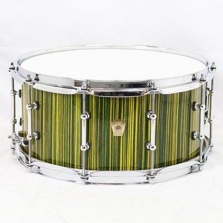 Ludwig LS403 Classic Maple Snare Drum [14×6.5]-ELECTRO STATIC YELLOW 【廃番特価】