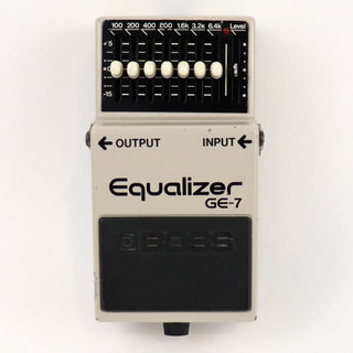 BOSS 【中古】イコライザー エフェクター BOSS GE-7 Equalizer Made in Japan ギターエフェクター