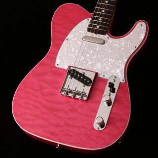 Fender ISHIBASHI FSR MIJ Traditional 60s Custom Telecaster Quilted Maple Top Ash Back Translucent Pink  【