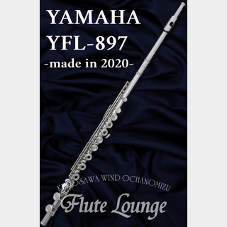 YAMAHA YFL-897【美品中古】【ヤマハ】【イデアル】【総銀製】【フルート専門店】【フルートラウンジ】