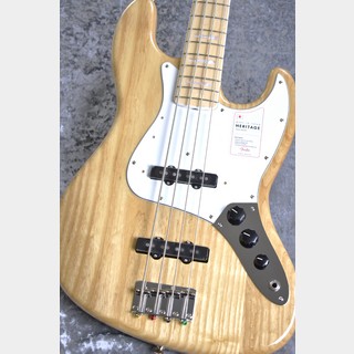 Fender Made in Japan Heritage 70s Jazz Bass - Natural - 【4.92kg】【#JD24030971】