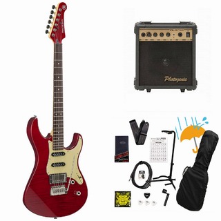 YAMAHA Pacifica612VIIFMX FRD(ファイヤードレッド) エレキギター パシフィカ PAC612V2 PG-10アンプ付属エレキギタ