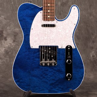 Fender ISHIBASHI FSR MIJ Traditional 60s Custom Telecaster Quilted Maple Ash Back Translucent Blue[S/N JD24