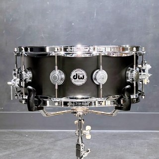 dw DRS05514SSC107 [Collector's Pure Maple Snare Drum 14×5.5 / Satin Ebony]