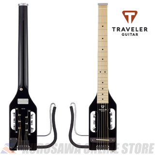 Traveler GuitarUltra-Light Acoustic Standard Lefty Gloss Black 《ピエゾ搭載》【ストラッププレゼント】(ご予約受付中)