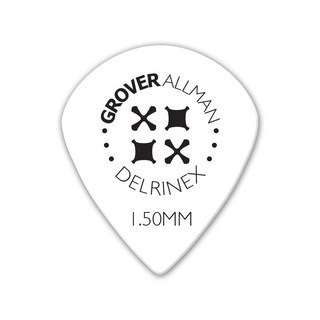 Grover AllmanDelrinex Jazz XL Pro Picks 1.50mm [White]