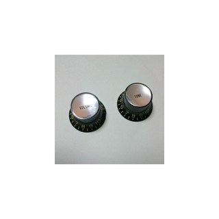 MontreuxSelected Parts / Vintage Tint Reflector knob Black 1V1T [8506]