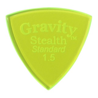 Gravity Guitar PicksStealth -Standard- GSSS15P 1.5mm Fluorescent Green ギターピック