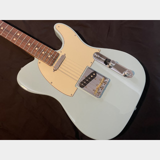 Fender FSR Made in Japan Hybrid II Telecaster Daphne Blue with Matching Head Cap