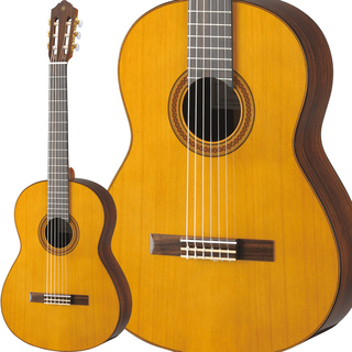 YAMAHACG182C クラシックギター 650mm ソフトケース付き 表板:米杉単板／横裏板:ローズウッド
