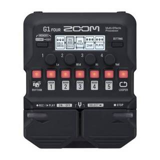 ZOOM G1 FOUR 中古 箱無し ZOOM G1 FOUR マルチエフェクター ギター用 ズーム 音響機器