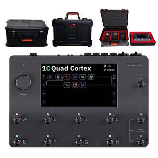Neural DSP Quad Cortex + QUAD CORTEX専用Gator製ハードケース GTSA-GTR-QCXL 同時購入セット マルチエフェクター ク