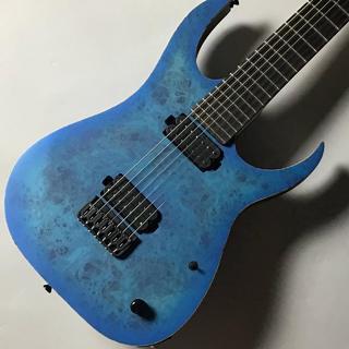 Strictly 7 GuitarsCOBRA SPECIAL 7 HT/B MAPLE BURL / BLUE BURST MATTE エレキギター