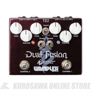 Wampler PedalsDual Fusion [Tom Quayle Signature] [オーバードライブ](ご予約受付中)