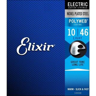 Elixir POLYWEB with ANTI-RUST #12050 Light 10-46 エレキギター弦 ポリウェブ エリクサー【福岡パルコ店】