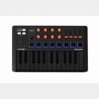 Arturia MiniLab 3 BK (Black)｜ミュージックランドKEY