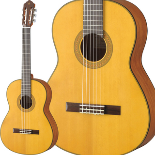 YAMAHA CG122MS クラシックギター 650mm ソフトケース付き 表板:松単板／横裏板:ナトー