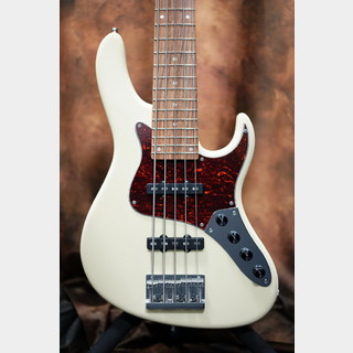 Sadowsky  MetroLine 24-Fret Vintage J/J Bass, Red Alder Body, Morado Fingerboard, 5-String - Olympic White