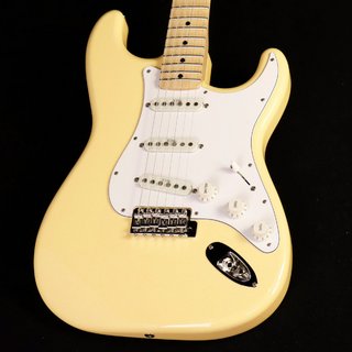 Fender Japan Exclusive Yngwie Malmsteen Signature Stratocaster Yellow White ≪S/N:JD23024429≫ 【心斎橋店】