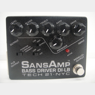 TECH21 SANS AMP BASS DRIVER DI-LB