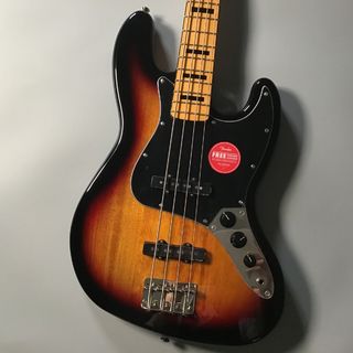 Squier by FenderClassic Vibe ’70s Jazz Bass Maple Fingerboard 3-Color Sunburst エレキベース ジャズベース